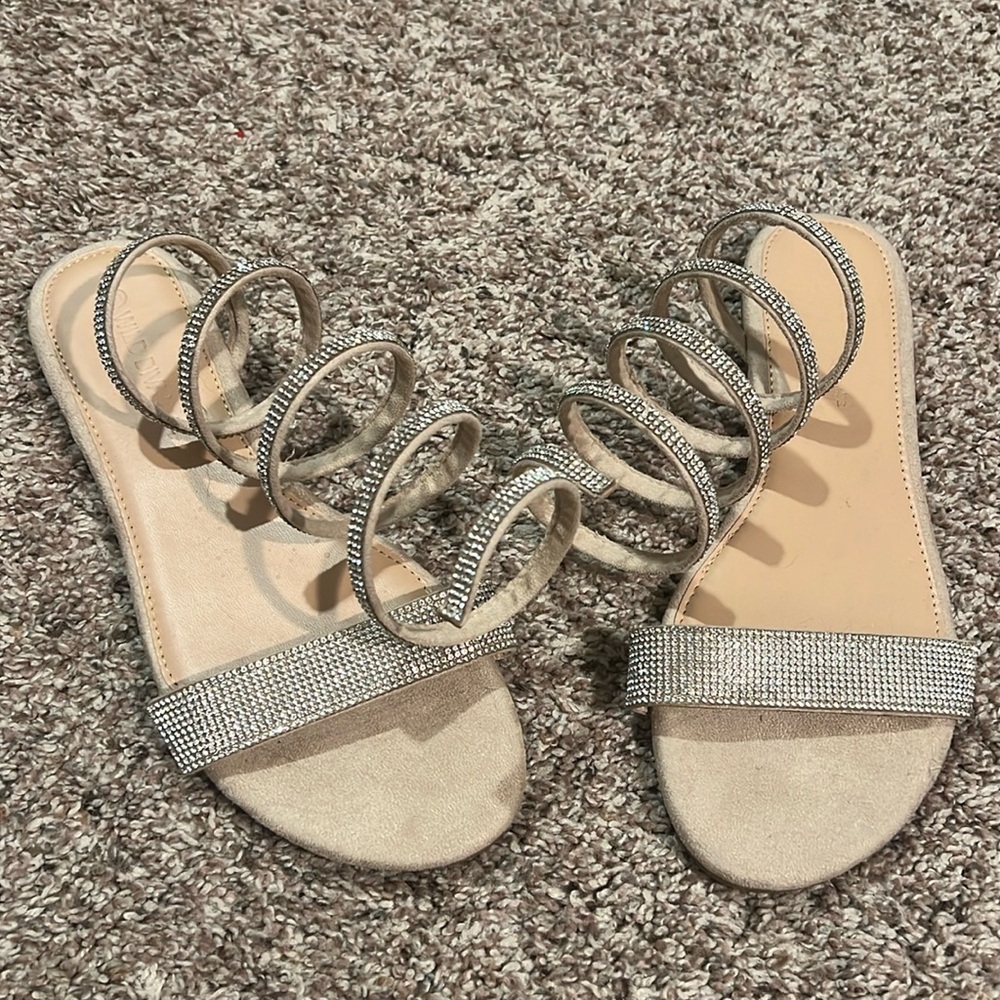 Rhinestone sandals